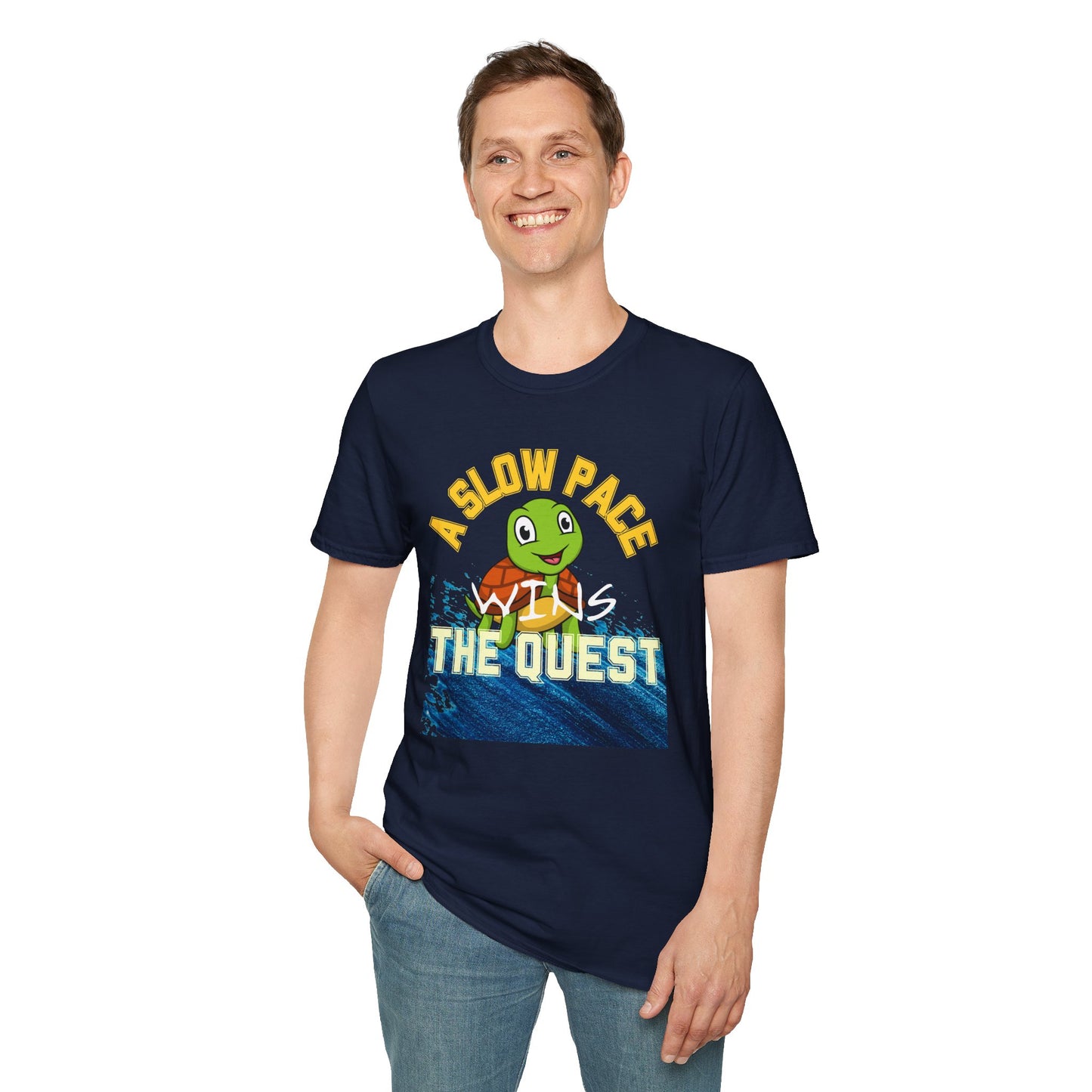 A Slow Pace Wins The Quest – Joyful Journey Tee