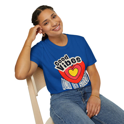 Good Vibes Now in Stock – Feel-Good Heart Tee (Unisex)