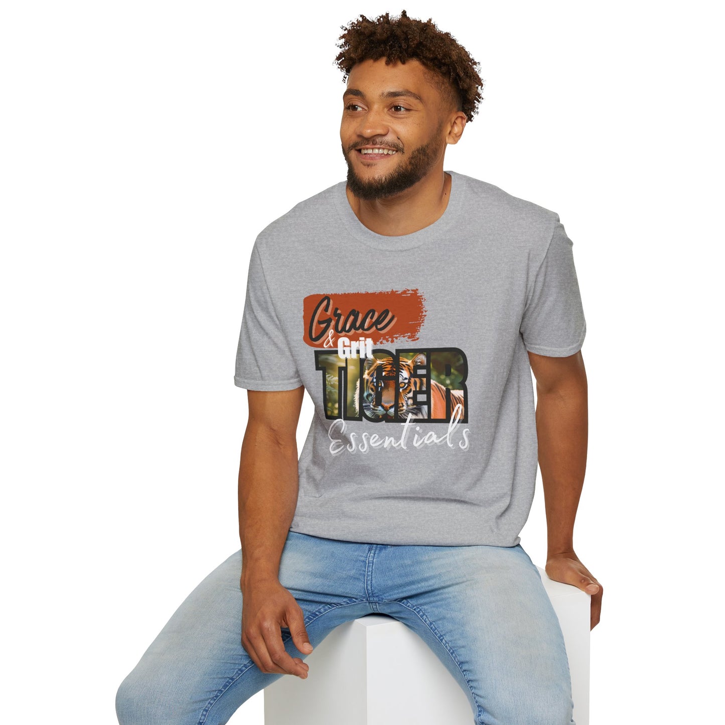 Grace & Grit (W/B): Tiger Essentials Tee