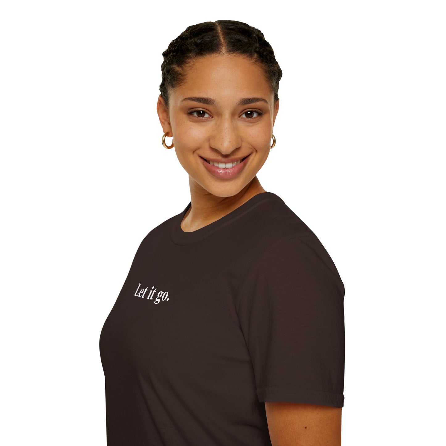 "Let it go." Relaxation Tee, Mindfulness Casual Shirt