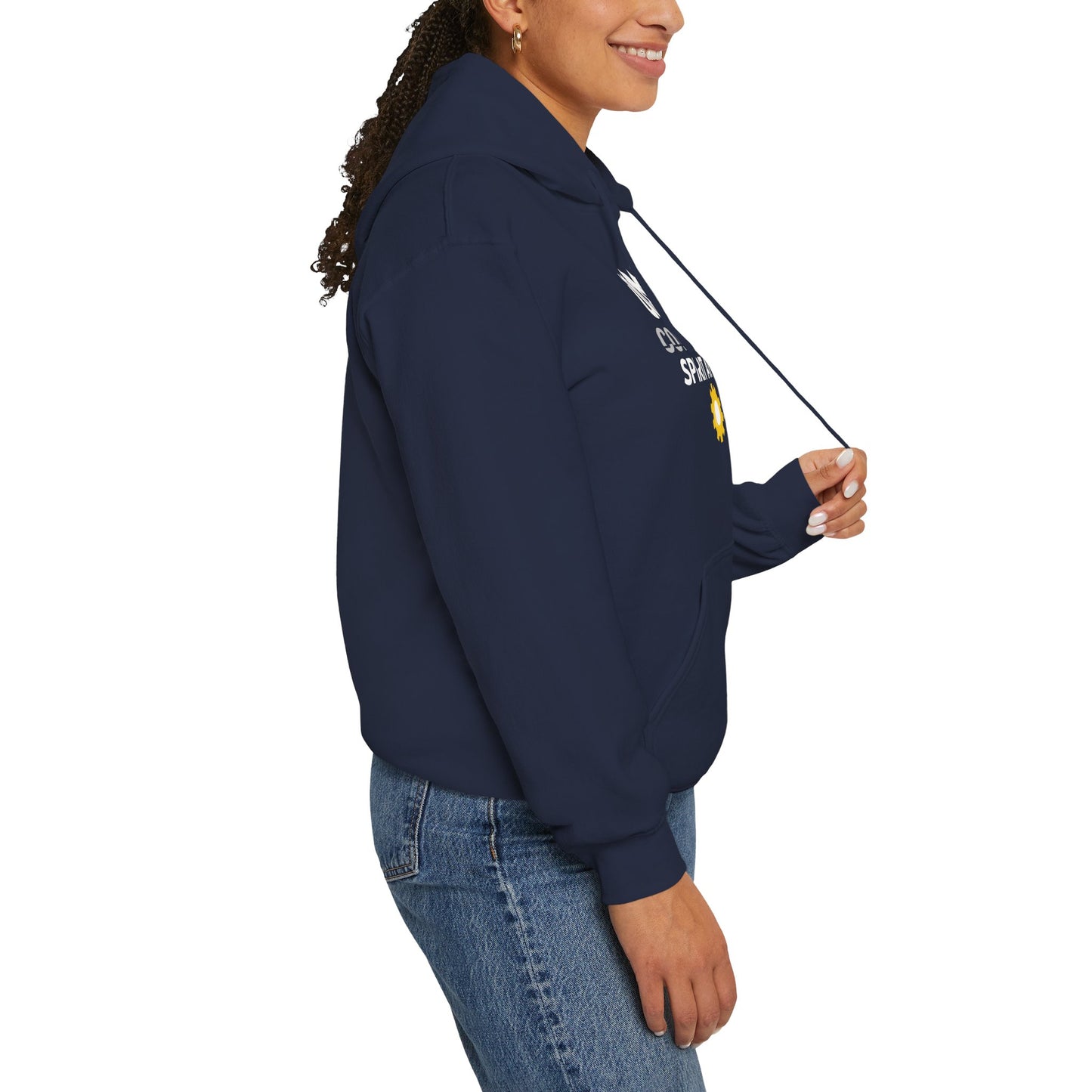Construction 'Spirit at Work' Hoodie — Under Construction Graphic Sweatshirt