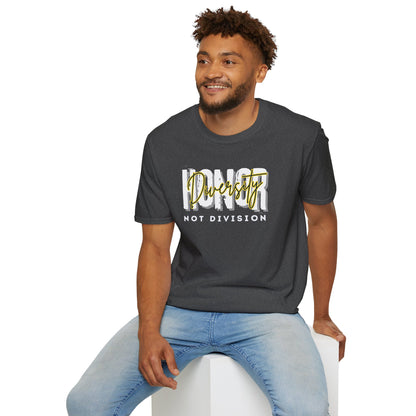 Honor Diversity, Not Division - Unisex Unity Tee (2)