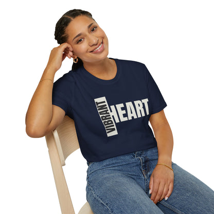 Vibrant Heart - Radiate Joy Unisex Tee