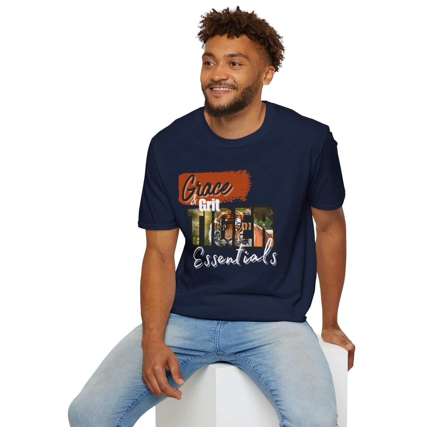 Grace & Grit (W/B): Tiger Essentials Tee