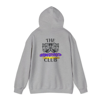 The Unbothered Club Hoodie — Unisex Graphic Street-wear Pullover with Tiger Crest
