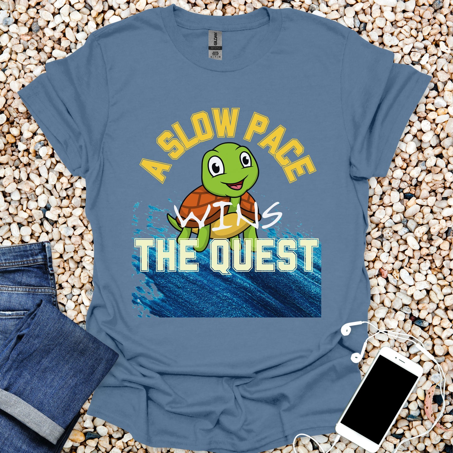 A Slow Pace Wins The Quest – Joyful Journey Tee